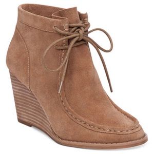 Lucky Brand Ysabel Wedge Booties
